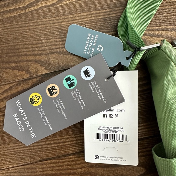 Everywhere Bagg With RFID in Moss - Picture 7 of 7